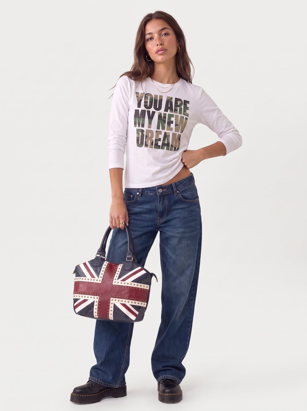 White You Are My New Dream Graphic Top