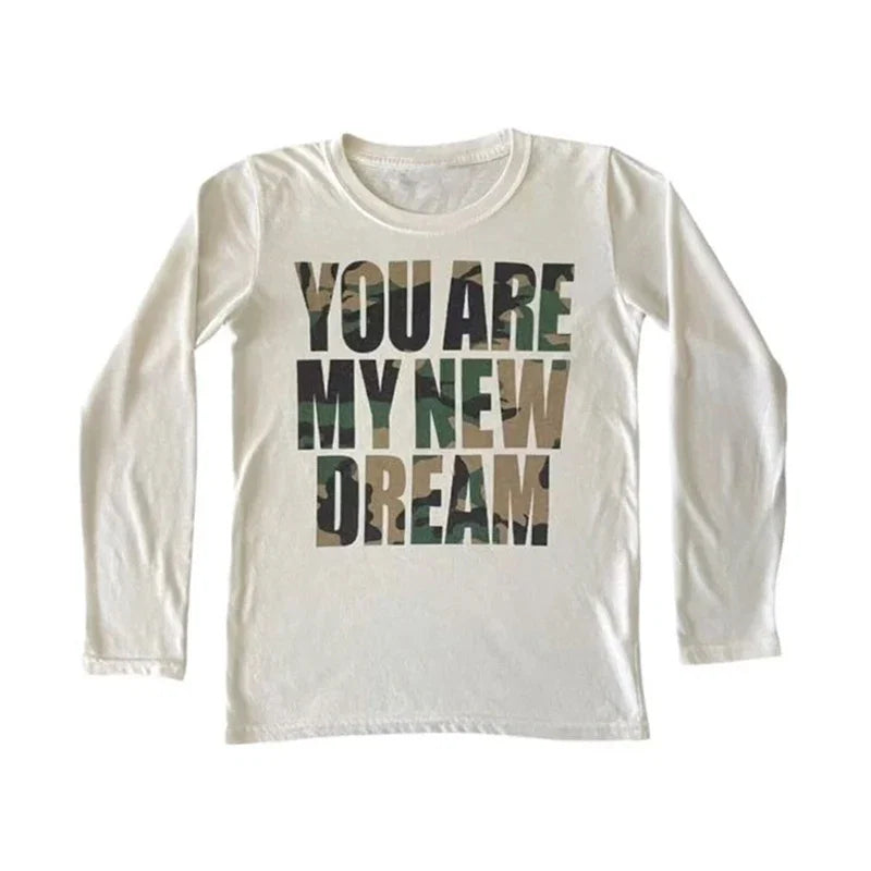 You Are My New Dream Camo Tee – Tops
