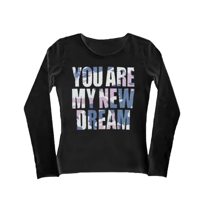 You Are My New Dream Camo Tee – Tops