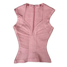 Bandage Tank Top – Pink Tops