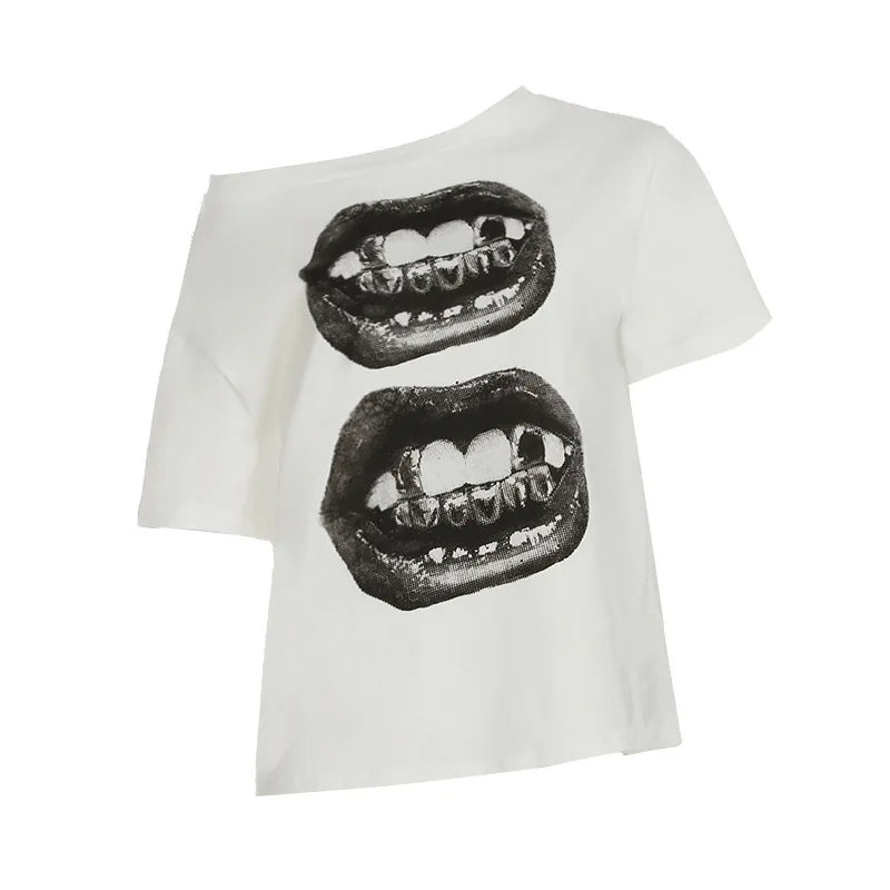 Double Bite Tee – White Tops