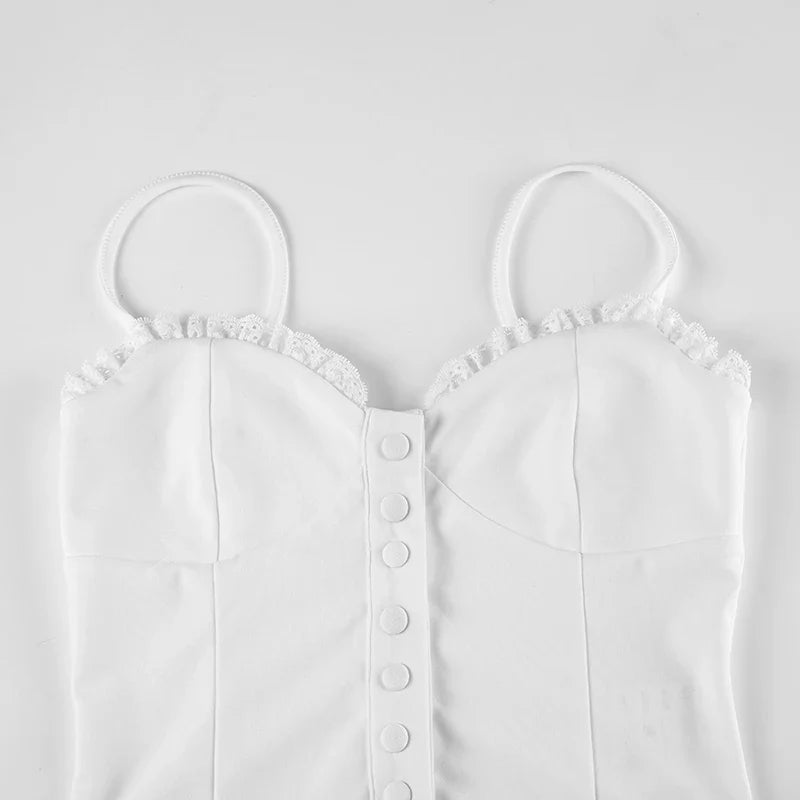 Sugar & Silk Top – White Tops