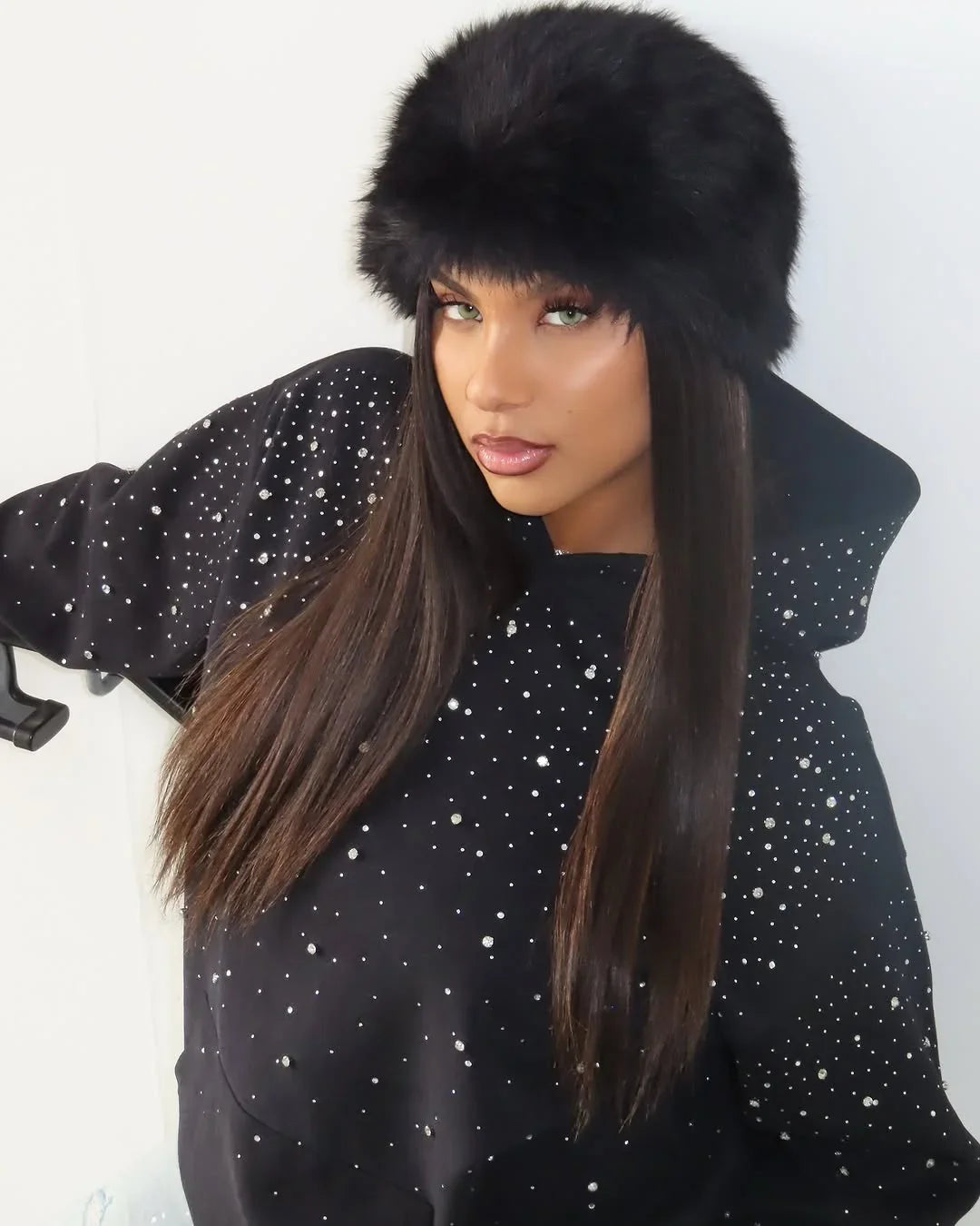 Rhinestone Hoodie – Dotted Hoodies & Sweatshirts