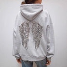 Angel Wing Lounge Set Jacket – Gray Jackets